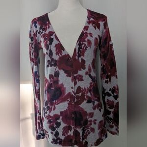 Rafaella Women's Rich Purple Crew Neck Sweater